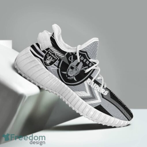 Las Vegas Raiders Speedsters Yeezy Running Shoes For Fans Gift Men Women - Las Vegas Raiders Speedsters Yeezy Boost Running Shoes_7