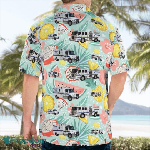 Laurel, Maryland, Laurel Volunteer Rescue Squad Hawaiian Shirt Product Photo 2