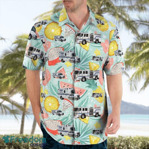 Laurel, Maryland, Laurel Volunteer Rescue Squad Hawaiian Shirt Product Photo 4