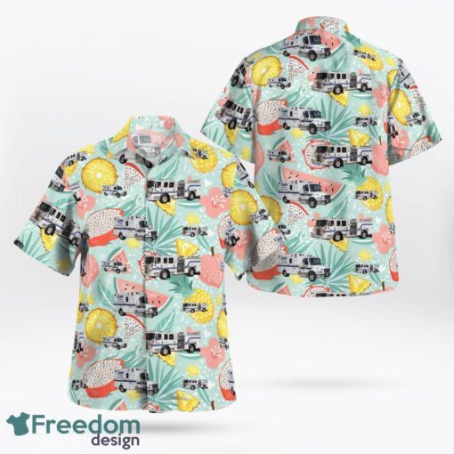 Laurel, Maryland, Laurel Volunteer Rescue Squad Hawaiian Shirt Product Photo 1