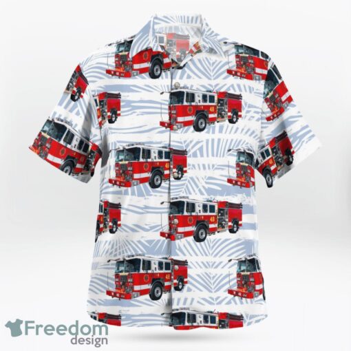 Lebanon, Pennsylvania, South Lebanon Fire Co #1 Hawaiian Shirt Product Photo 2