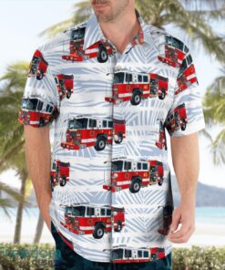 Lebanon, Pennsylvania, South Lebanon Fire Co #1 Hawaiian Shirt Product Photo 3