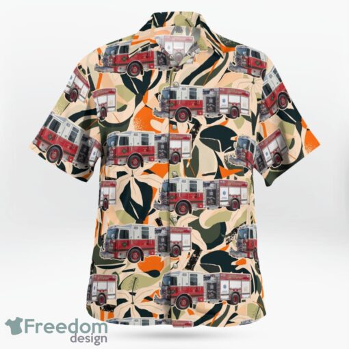 Leesburg, Florida, Leesburg Fire Department Hawaiian Shirt Product Photo 2