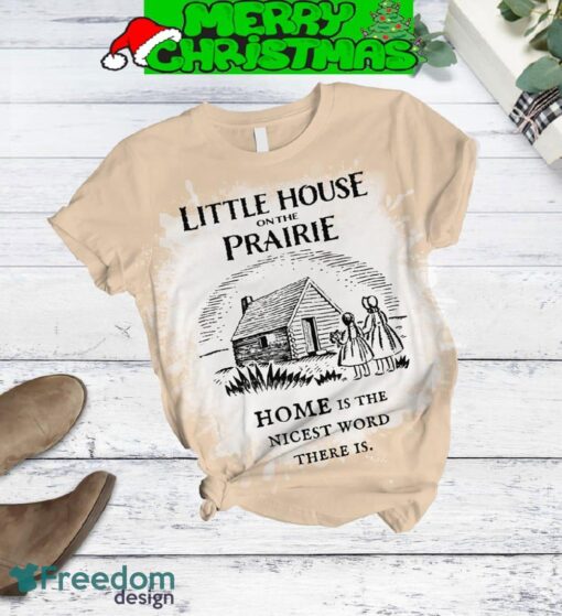 Little House On The Prairie Home Is The Nicest World Fleece Pajamas Set All Over Print Christmas Gift - Little House On The Prairie Home Is The Nicest World Fleece Pajamas Set-3