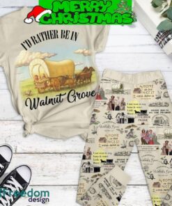 Little House On The Prairie I’d Rather Be In Walnut Grove Fleece Pajamas Set Men Women For Fans - Little House On The Prairie I’d Rather Be In Walnut Grove Fleece Pajamas Set-1