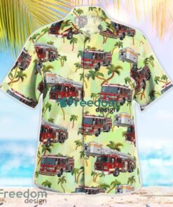 London Fire Department (LFD), Ontario Fleet Hawaiian Shirt Gift For Summer Vacation Product Photo 2