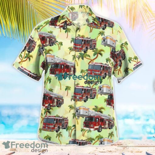 London Fire Department (LFD), Ontario Fleet Hawaiian Shirt Gift For Summer Vacation Product Photo 2