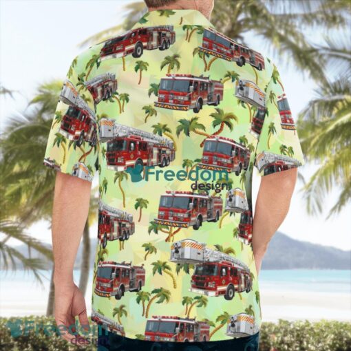 London Fire Department (LFD), Ontario Fleet Hawaiian Shirt Gift For Summer Vacation Product Photo 4