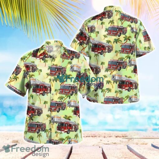 London Fire Department (LFD), Ontario Fleet Hawaiian Shirt Gift For Summer Vacation Product Photo 1