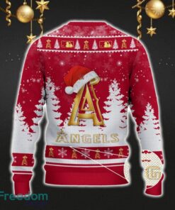 Los Angeles Angels Car For Fans 3D Sweater Ugly Christmas Santa Hat Tree Gift For Men Women - Los Angeles Angels Ugly Christmas Sweater_3