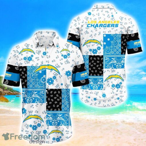 Los Angeles Chargers Hawaii For Summer Sport Team Hawaiian Shirt Product Photo 1