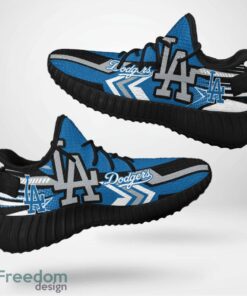 Los Angeles Dodgers Speedsters Yeezy Running Shoes For Fans Gift Men Women - Los Angeles Dodgers Speedsters Yeezy Boost Running Shoes_1