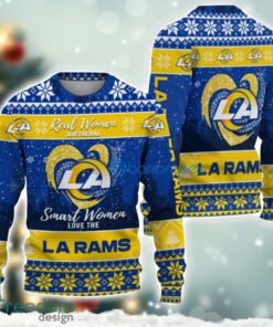 Los Angeles Rams Logo Ugly Christmas Sweater For Fans Men And Women Christmas Gift Ideas Product Photo 2