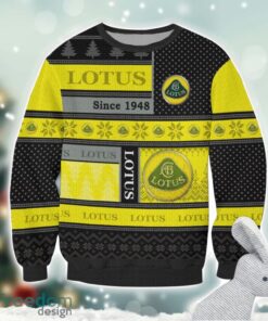 Lotus Logo Ugly Christmas Sweater For Fans Men And Women Christmas Gift Ideas Product Photo 2