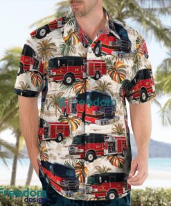 Louisiana Alexandria Fire Department Hawaiian Shirt Summer Beach Shirt Product Photo 3