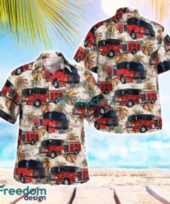 Louisiana Alexandria Fire Department Hawaiian Shirt Summer Beach Shirt Product Photo 1