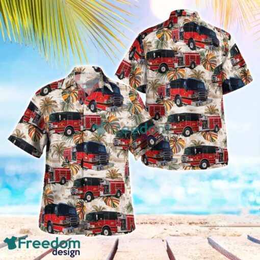 Louisiana Alexandria Fire Department Hawaiian Shirt Summer Beach Shirt Product Photo 1