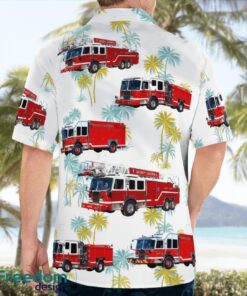 Love Massachusetts Quincy Fire Department Hawaiian Shirt Product Photo 4