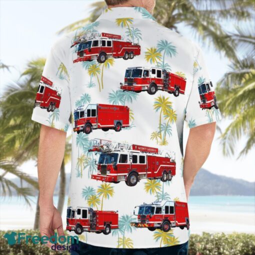 Love Massachusetts Quincy Fire Department Hawaiian Shirt Product Photo 4