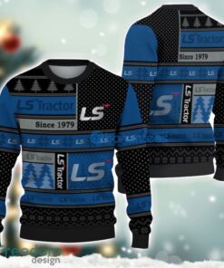 LS Tractor Logo Ugly Christmas Sweater For Fans Men And Women Christmas Gift Ideas Product Photo 1