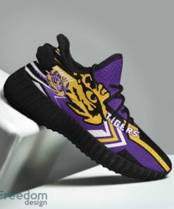 LSU Tigers Speedsters Yeezy Running Shoes For Fans Gift Men Women - LSU Tigers Speedsters Yeezy Boost Running Shoes_3