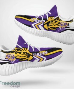 LSU Tigers Speedsters Yeezy Running Shoes For Fans Gift Men Women - LSU Tigers Speedsters Yeezy Boost Running Shoes_5