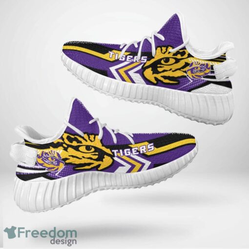 LSU Tigers Speedsters Yeezy Running Shoes For Fans Gift Men Women - LSU Tigers Speedsters Yeezy Boost Running Shoes_5