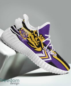 LSU Tigers Speedsters Yeezy Running Shoes For Fans Gift Men Women - LSU Tigers Speedsters Yeezy Boost Running Shoes_7