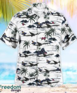 Lufthansa Cargo McDonnell Douglas MD-11(F) Beach Hawaiian Shirt Product Photo 3