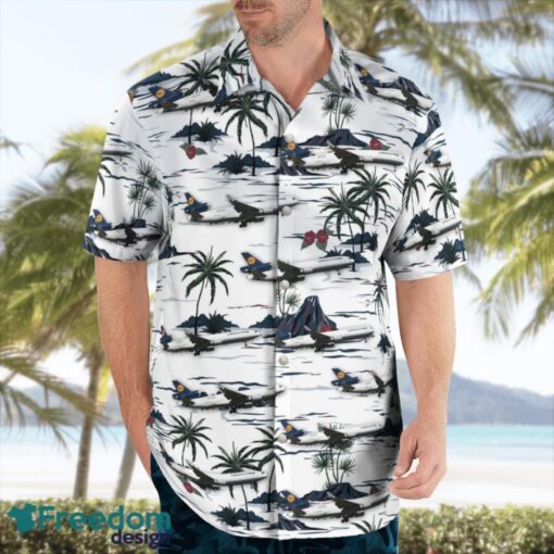 Lufthansa Cargo McDonnell Douglas MD-11(F) Beach Hawaiian Shirt Product Photo 4