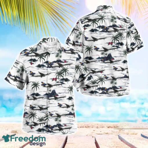 Lufthansa Cargo McDonnell Douglas MD-11(F) Beach Hawaiian Shirt Product Photo 1