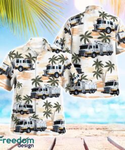 Lutherville Volunteer Fire Company Hawaiian Shirt Beach Summer Gift