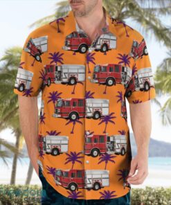 Lynden Fire Department Lynden, Washington Aloha Hawaiian Shirt Beach Gift Shirt Product Photo 4