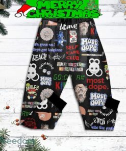 Mac Miller Won’t Be Christmas Without You Fleece Pajamas Set Men Women For Fans - Mac Miller Won’t Be Christmas Without You Fleece Pajamas Set-2