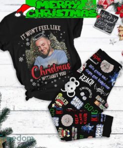 Mac Miller Won’t Be Christmas Without You Fleece Pajamas Set Men Women For Fans Mac Miller Won’t Be Christmas Without You Fleece Pajamas Set Men Women For Fans