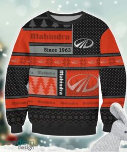 Mahindra Logo Ugly Christmas Sweater For Fans Men And Women Christmas Gift Ideas Product Photo 2