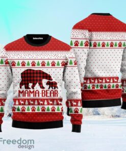 Mama Bear Ugly Christmas Sweater, Christmas Gift For Mom, Mama, Grandma
