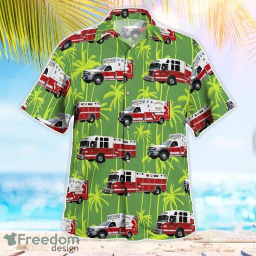 Manchester Volunteer Fire Company Manchester, Maryland Aloha Hawaiian Shirt Beach Gift Shirt Product Photo 3