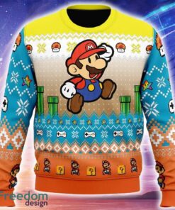 Mario Adventure of Super Mario Bros Knitted Christmas Sweater Trending Holidays For Men Women Fans