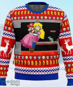 Mario Bowsers Castle Ugly Christmas Sweater Gift For Men And Women