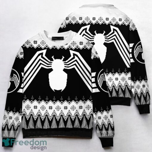 Marvel Comics Spider Man Black Ugly Christmas Sweater 3D Printed Christmas Gift Product Photo 1