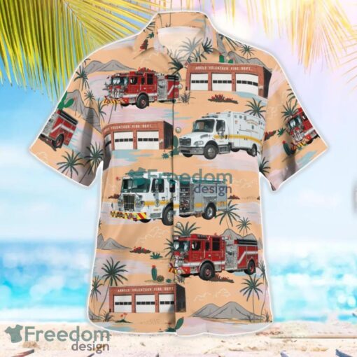 Maryland, Arnold Volunteer Fire Company 17 Aloha Hawaiian Shirt Product Photo 3