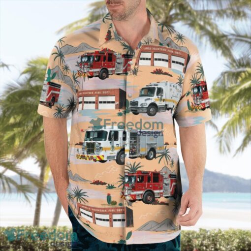 Maryland, Arnold Volunteer Fire Company 17 Aloha Hawaiian Shirt Product Photo 4