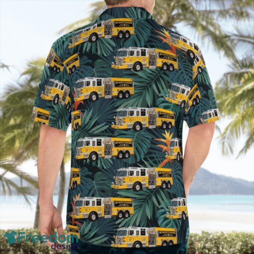 Maryland, Bay District Volunteer Fire Department Hawaiian Shirt Product Photo 2