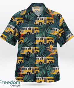 Maryland, Bay District Volunteer Fire Department Hawaiian Shirt Product Photo 3