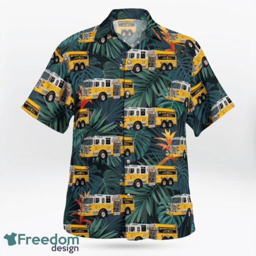 Maryland, Bay District Volunteer Fire Department Hawaiian Shirt Product Photo 3