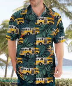 Maryland, Bay District Volunteer Fire Department Hawaiian Shirt Product Photo 4