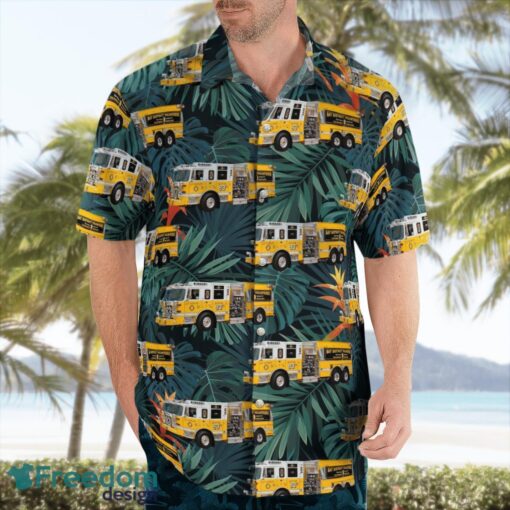 Maryland, Bay District Volunteer Fire Department Hawaiian Shirt Product Photo 4