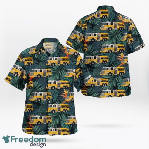 Maryland, Bay District Volunteer Fire Department Hawaiian Shirt Product Photo 1