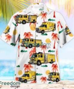 Maryland Benedict Fire & EMS Hawaiian Shirt Beach Shirt Summer Holiday Gift Product Photo 2